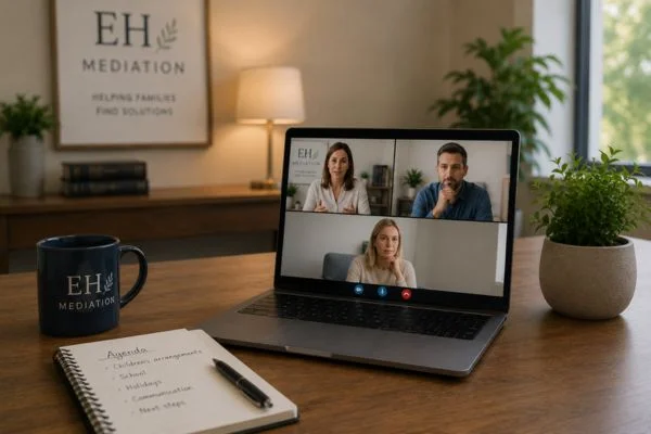 child access mediation Gainsborough online meeting.